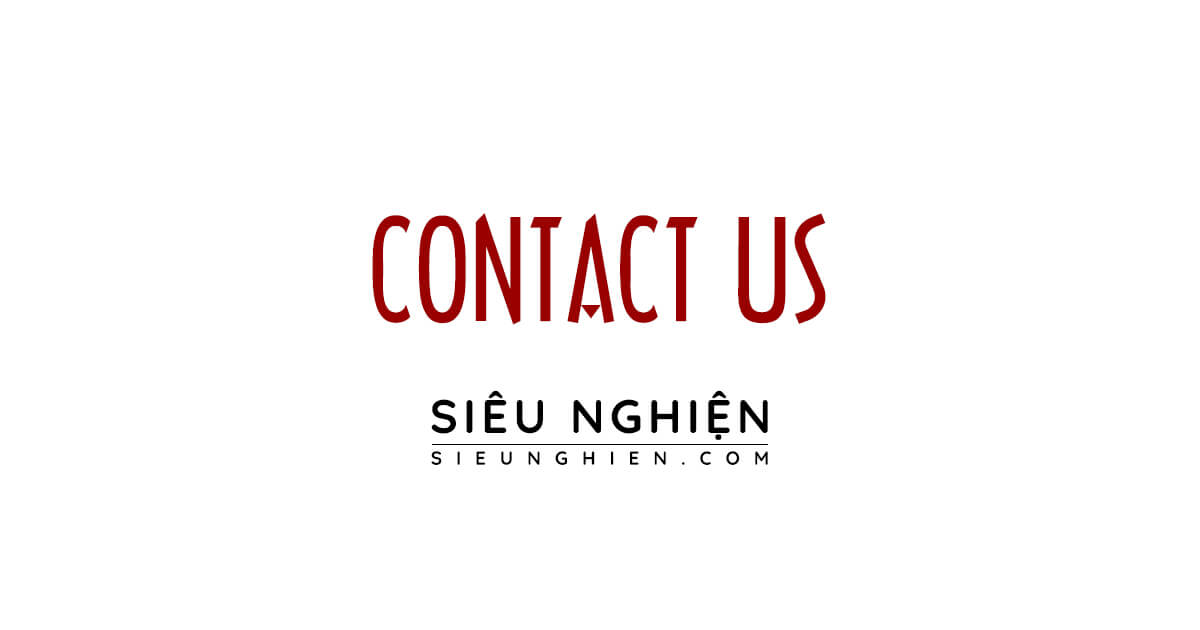 Liên hệ với chúng tôi | Website Siêu Nghiện